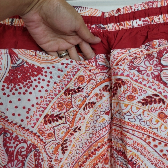Anthropologie Hei Hei Paisley Print Rory Shorts Size Meduim - Picture 6 of 10